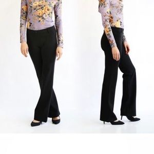 Betabrand black yoga dress pants - bootcut